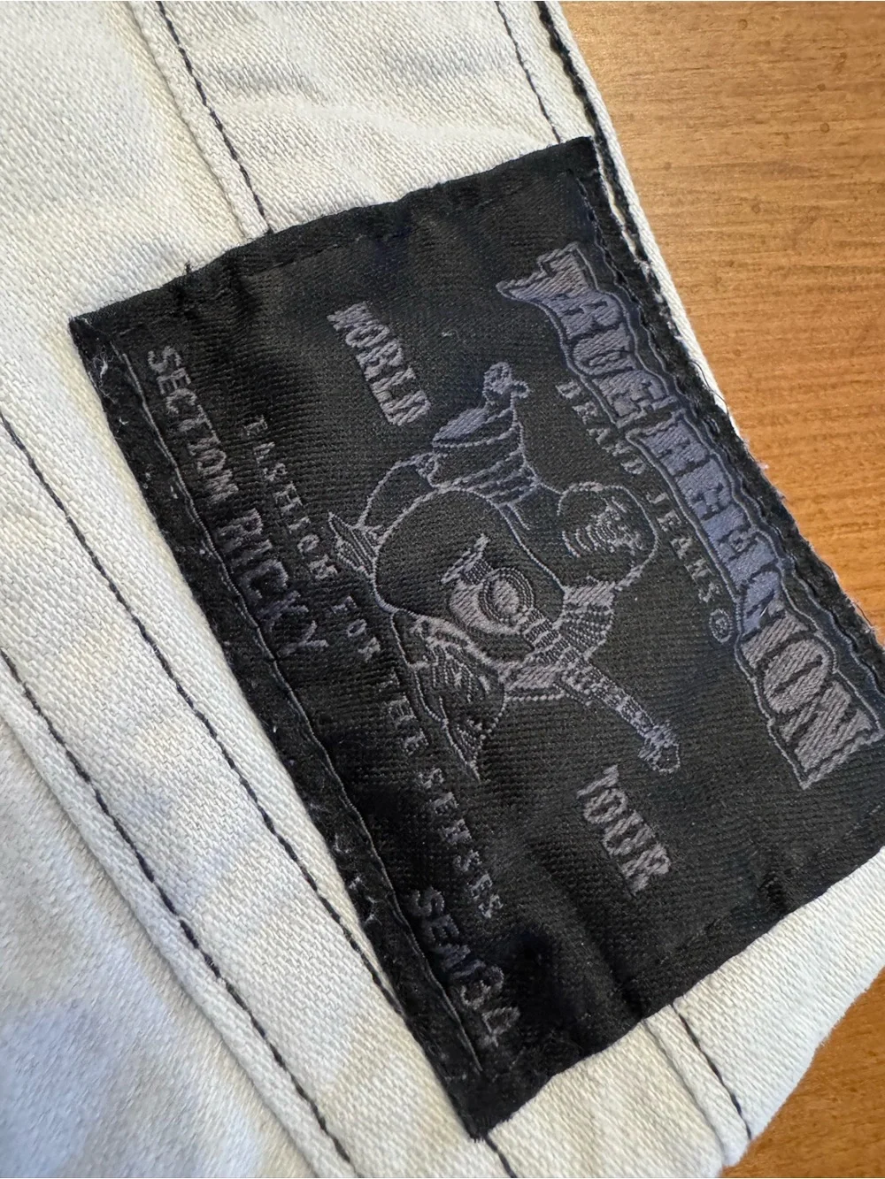 Men’s True Religion “Ricky” Jeans 38